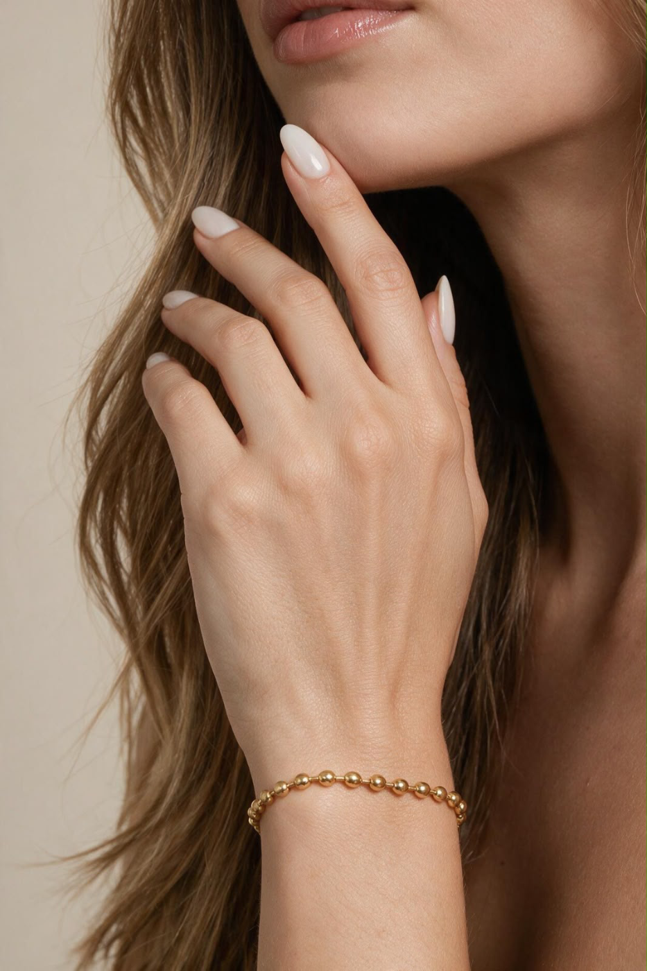 Pulseira Esferas Ouro 18K